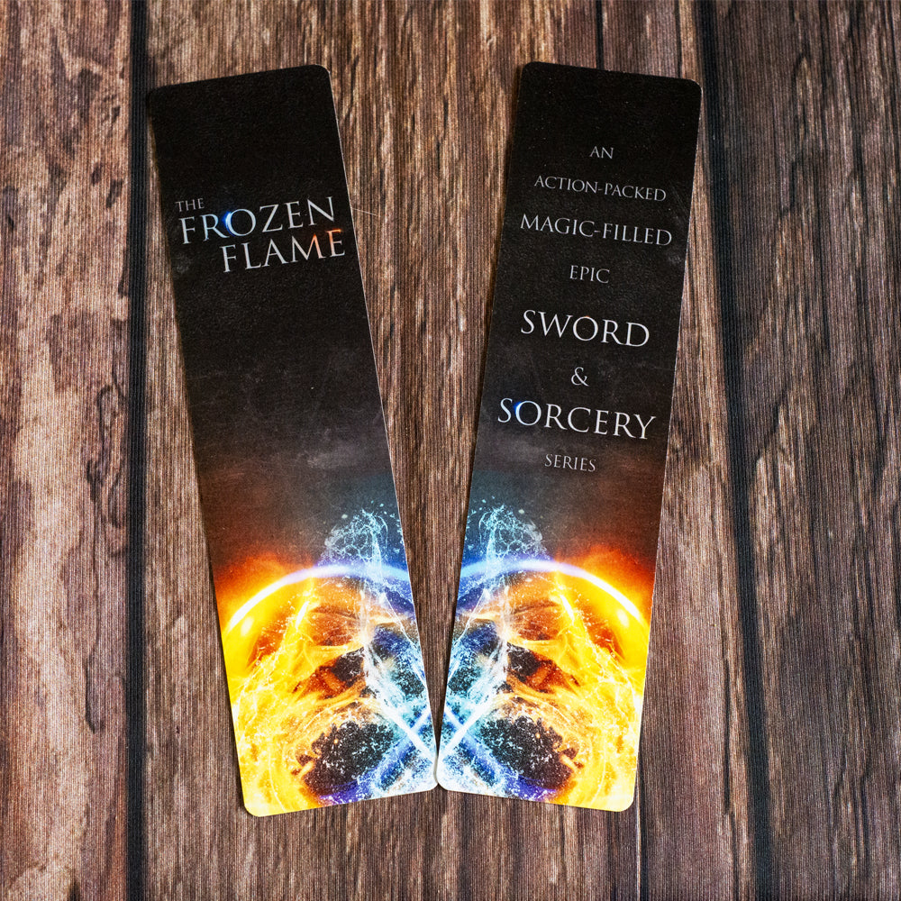 Frozen Flame Premium Bookmark