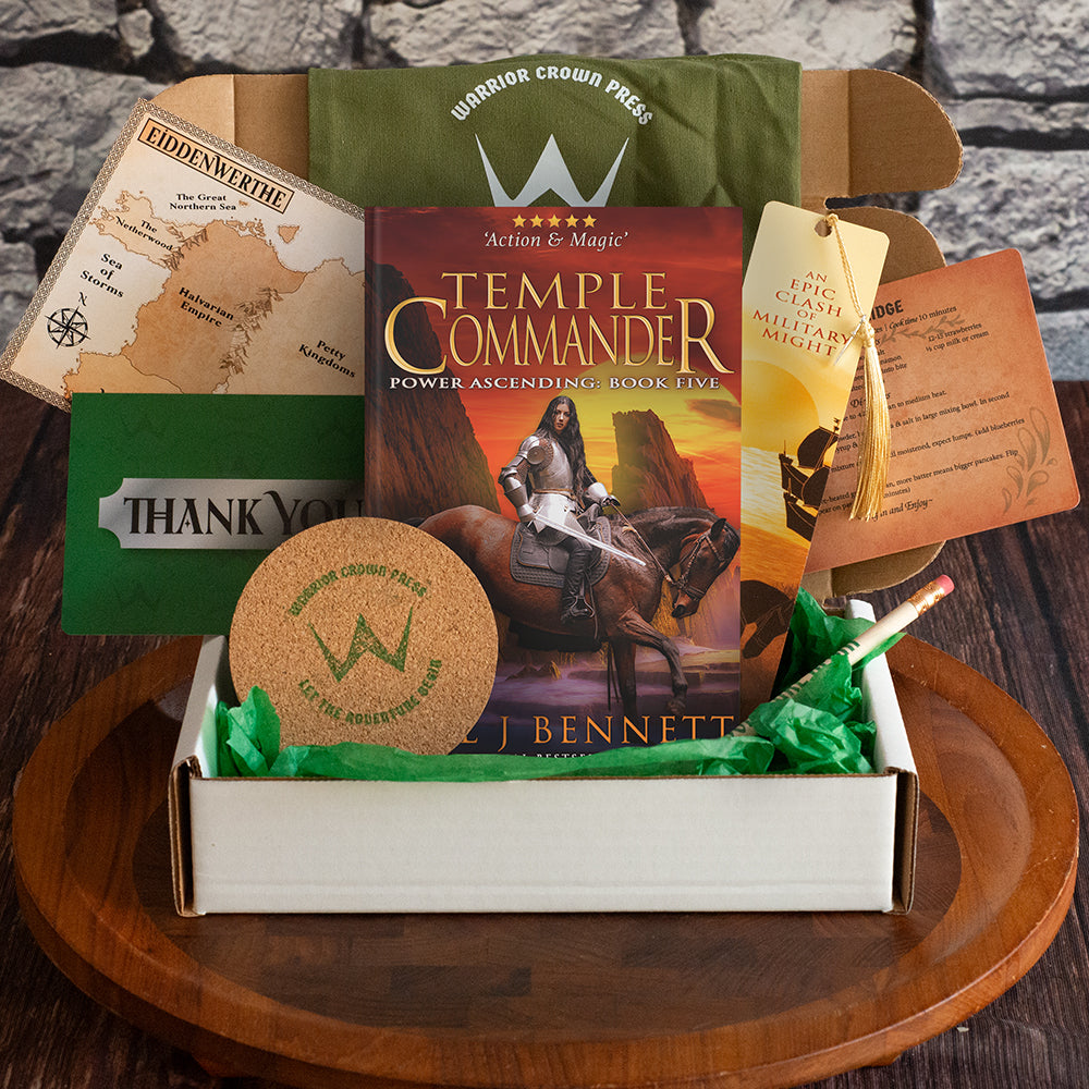 Temple Commander (Signed Paperback)